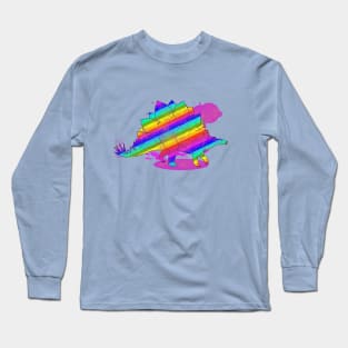 Rainbow-Saur alt Long Sleeve T-Shirt